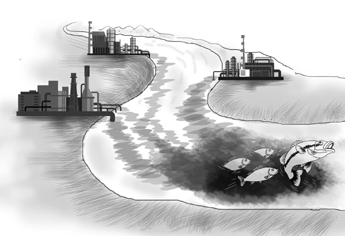 污染企業下游被關停上游當&ldquo;貴賓&rdquo;