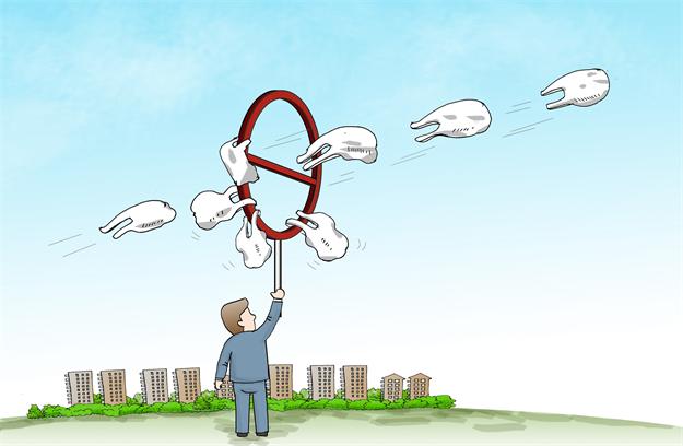 農貿市場&ldquo;我行我塑&rdquo;　　　　　　替代產品性價比不高